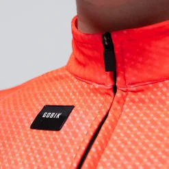 Maglia maniche lunghe donna Gobik Hyder Vermilion - Rosso