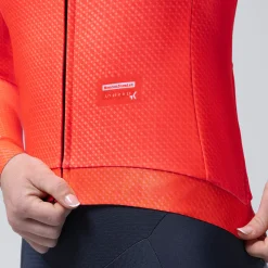 Maglia maniche lunghe donna Gobik Hyder Vermilion - Rosso