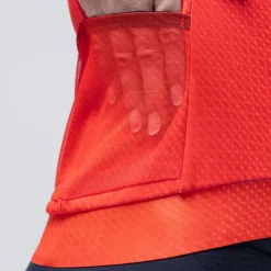 Maglia maniche lunghe donna Gobik Hyder Vermilion - Rosso
