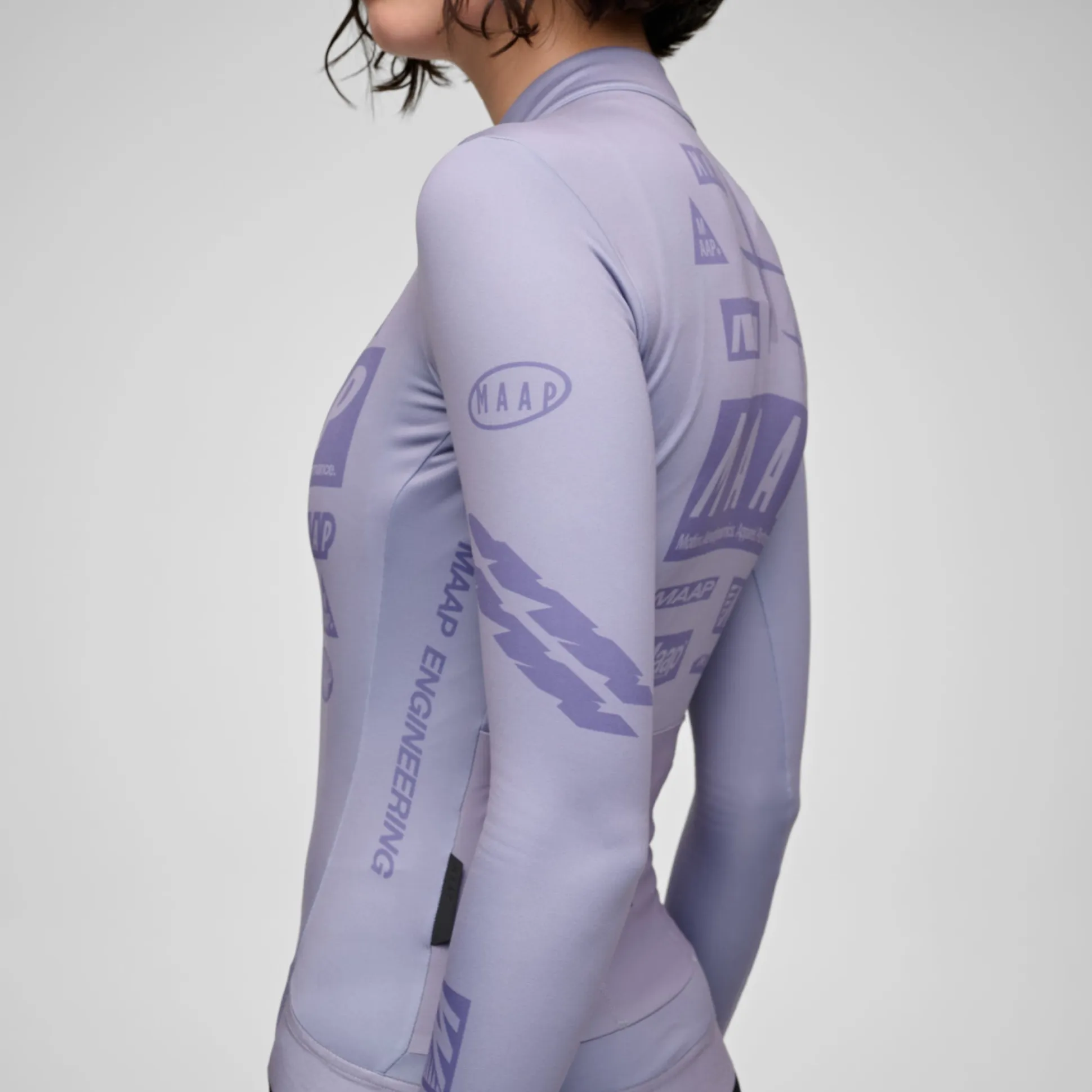 Maglia maniche lunghe donna Maap Drome Thermal - Grigio scuro