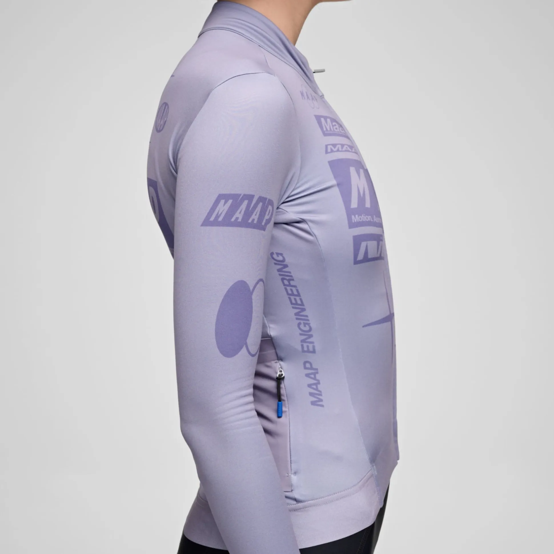 Maglia maniche lunghe donna Maap Drome Thermal - Grigio scuro
