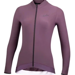 Maglia maniche lunghe donna Nalini New Wrap LS - Viola