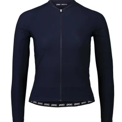 Maglia maniche lunghe donna Poc Essential road - Blu