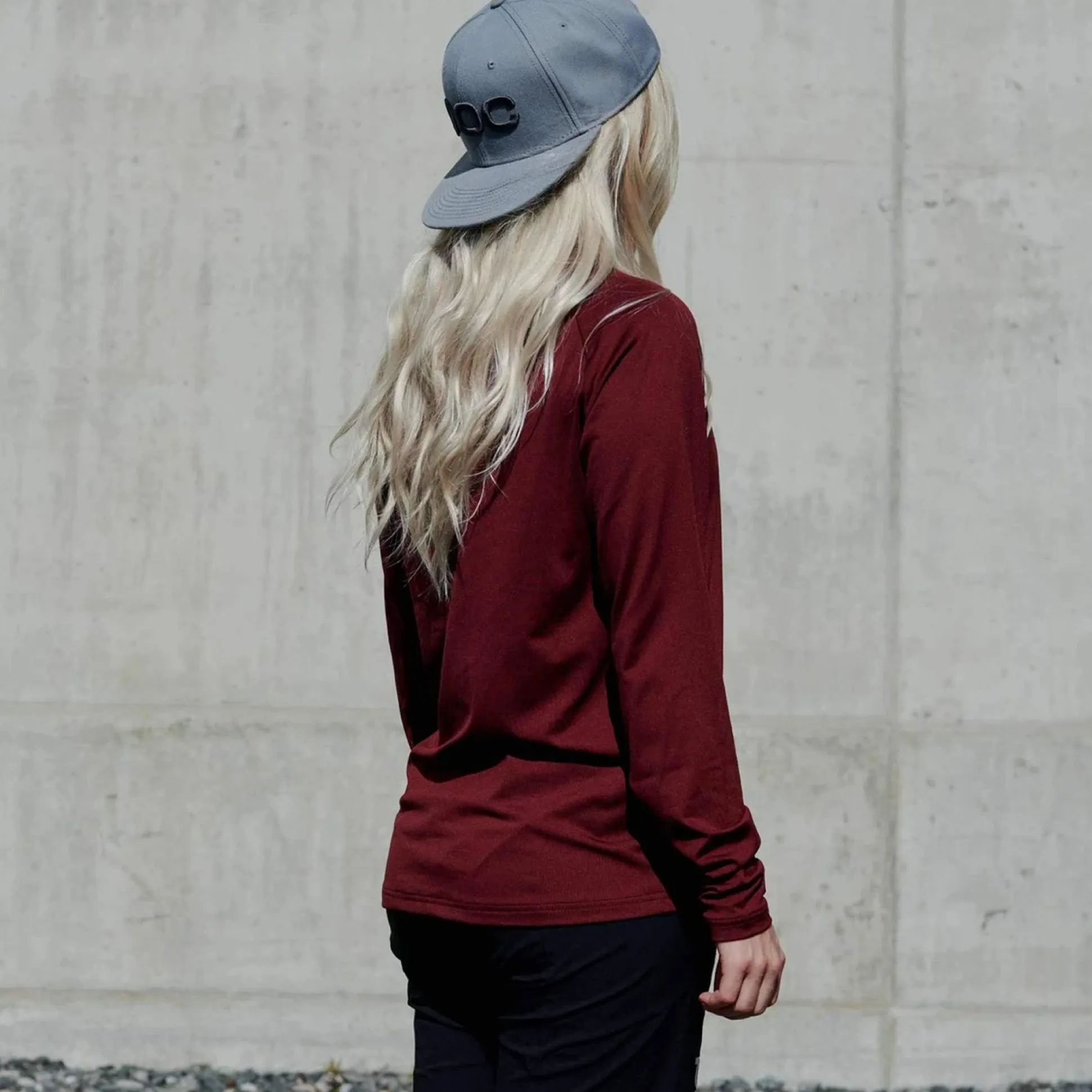 Maglia maniche lunghe Donna Poc Reform Enduro - Bordeaux