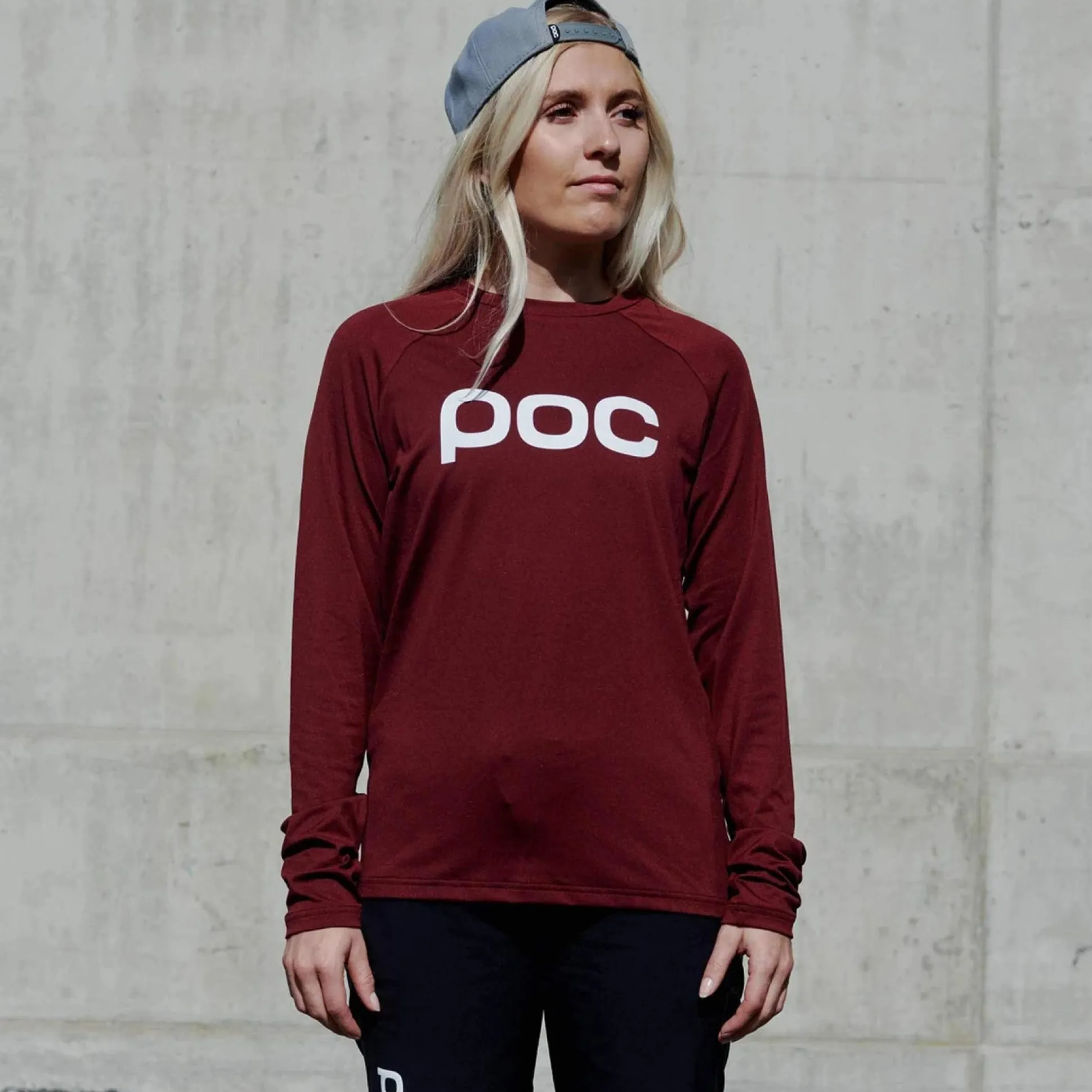 Maglia maniche lunghe Donna Poc Reform Enduro - Bordeaux
