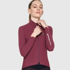 Maglia maniche lunghe donna Pissei Primapelle - Viola
