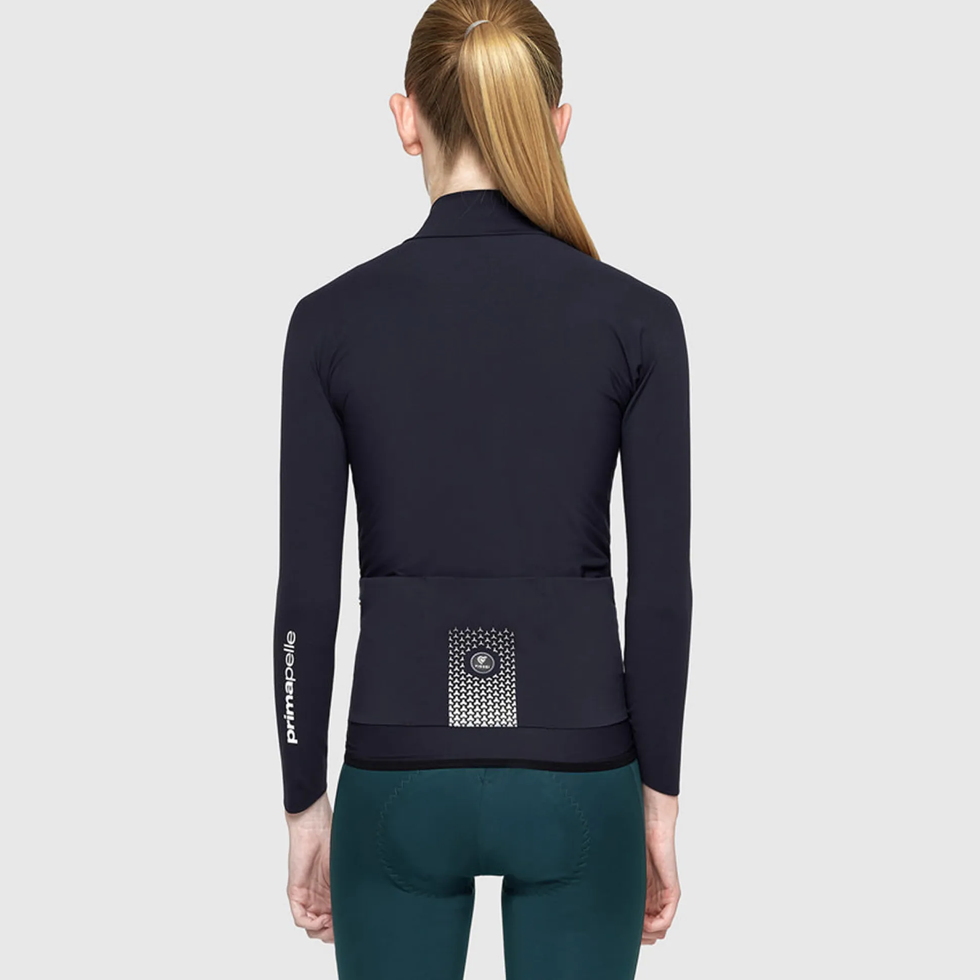 Maglia maniche lunghe donna Pissei Primapelle - Blu Scuro