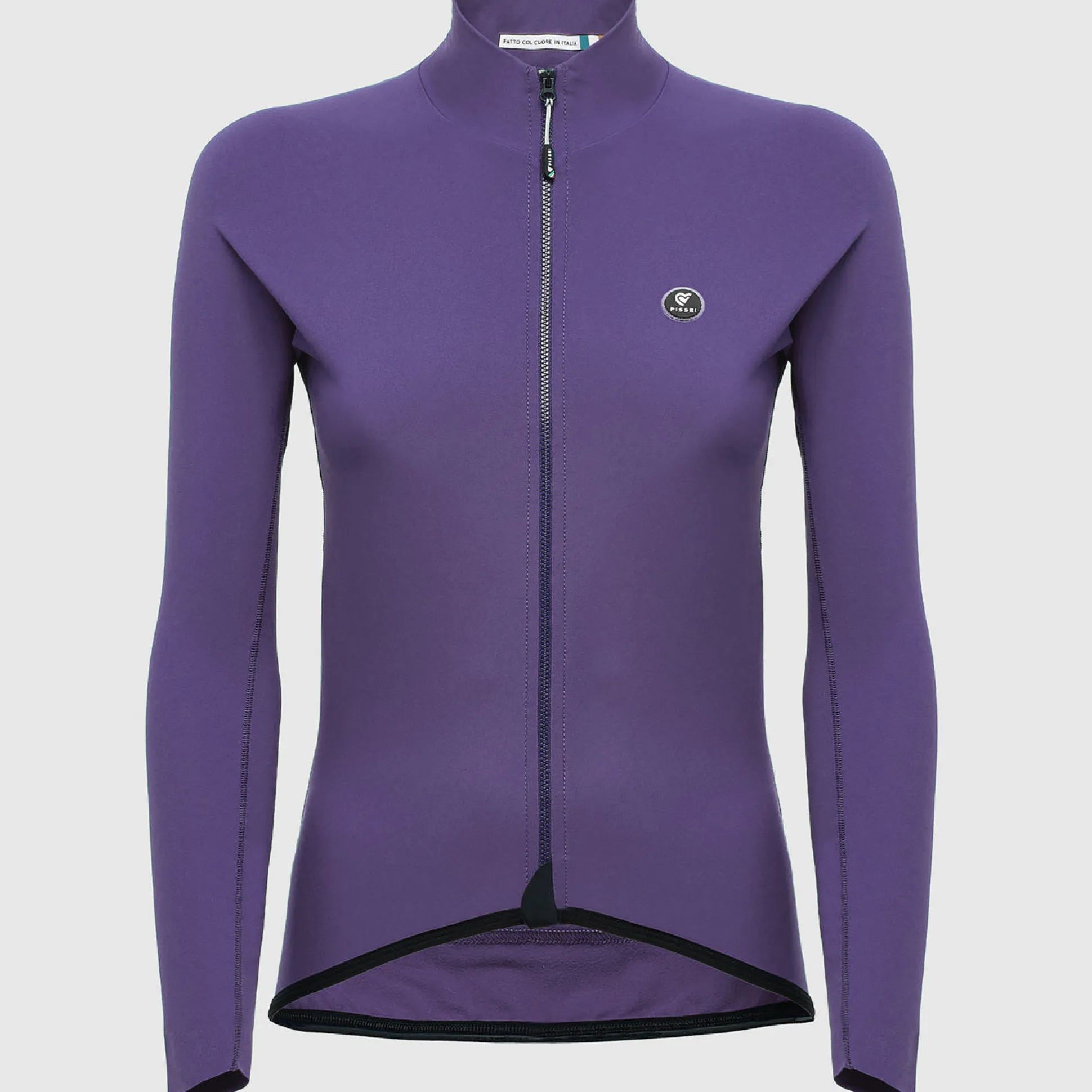 Maglia maniche lunghe donna Pissei Primapelle - Viola chiaro