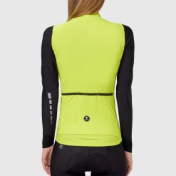 Maglia maniche lunghe donna Pissei Monviso - Lime nero