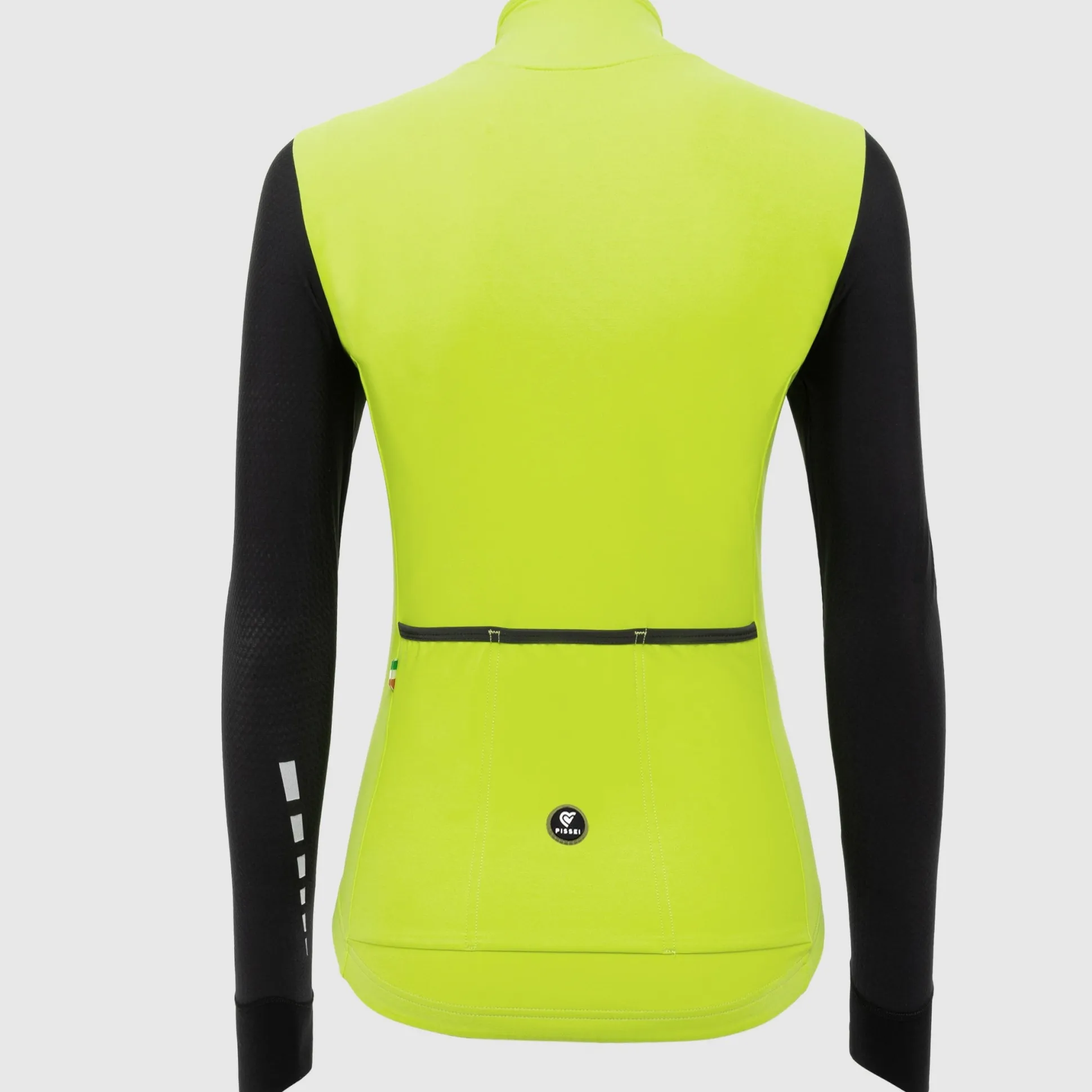 Maglia maniche lunghe donna Pissei Monviso - Lime nero