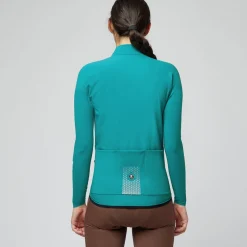Maglia maniche lunghe donna Pissei Primapelle - Petrolio