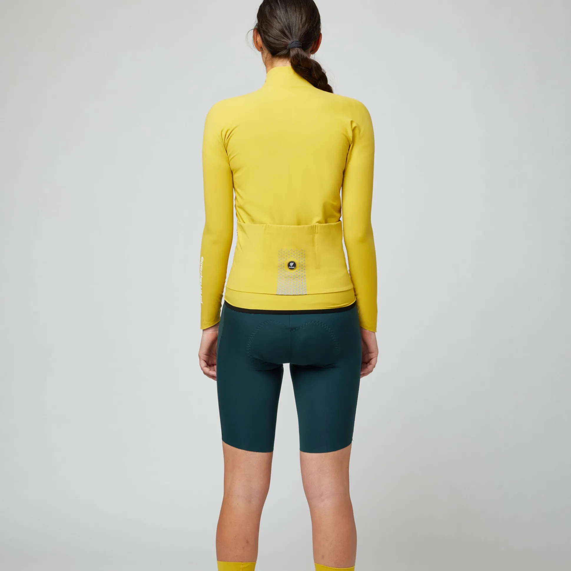 Maglia maniche lunghe donna Pissei Primapelle - Giallo