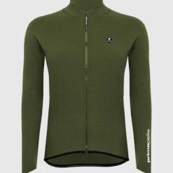 Maglia maniche lunghe donna Pissei Primapelle - Verde melange