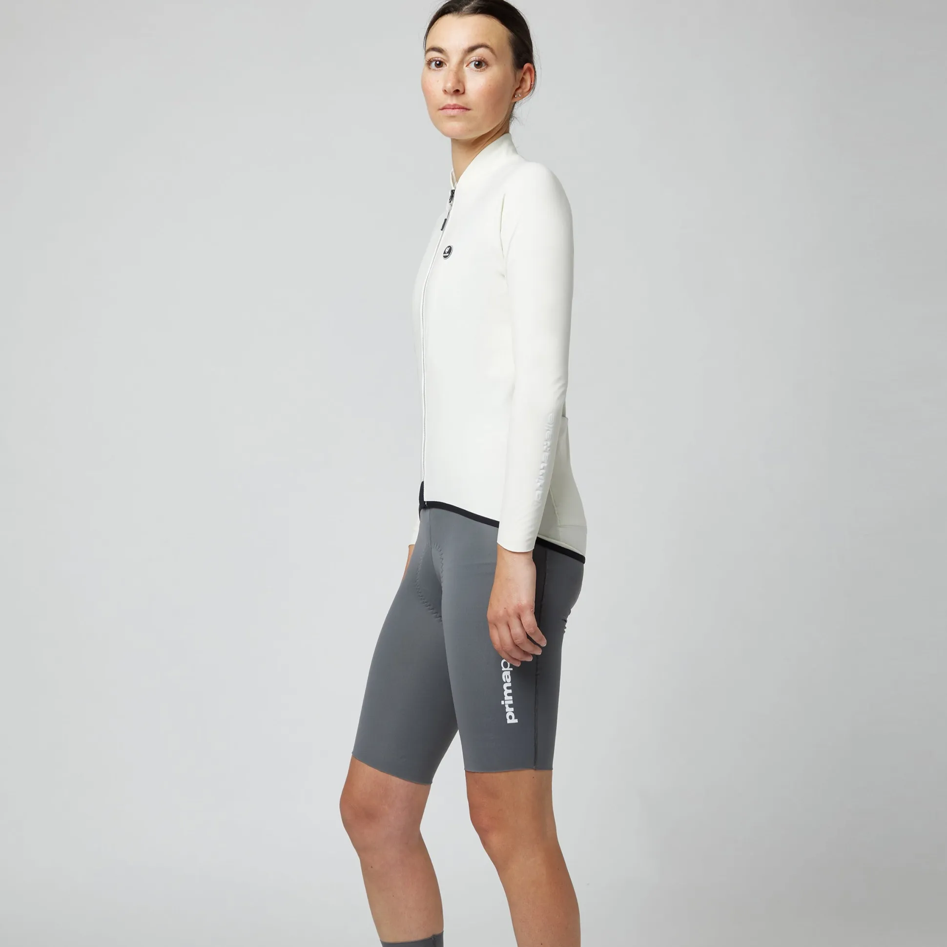 Maglia maniche lunghe donna Pissei Primapelle - Bianco