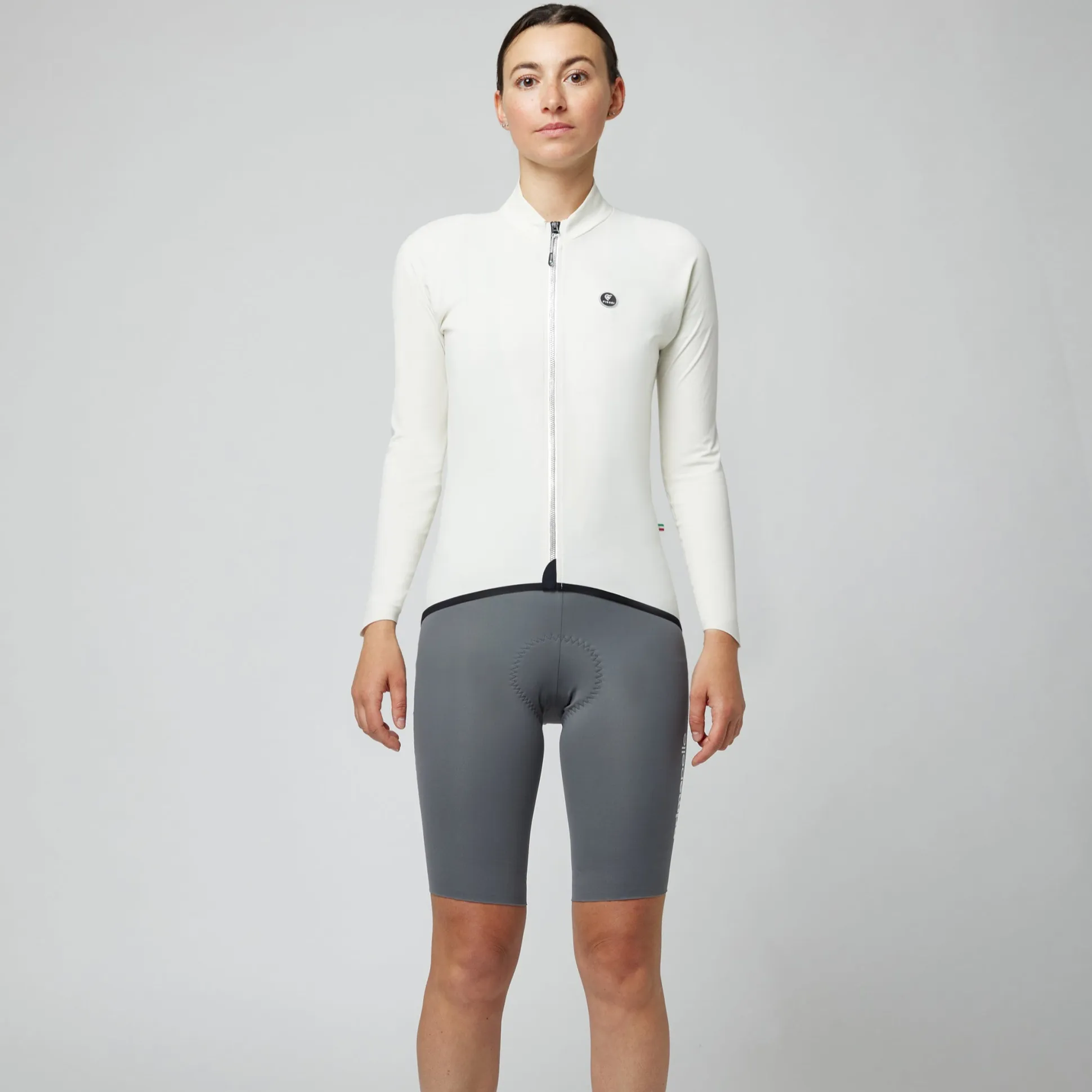Maglia maniche lunghe donna Pissei Primapelle - Bianco