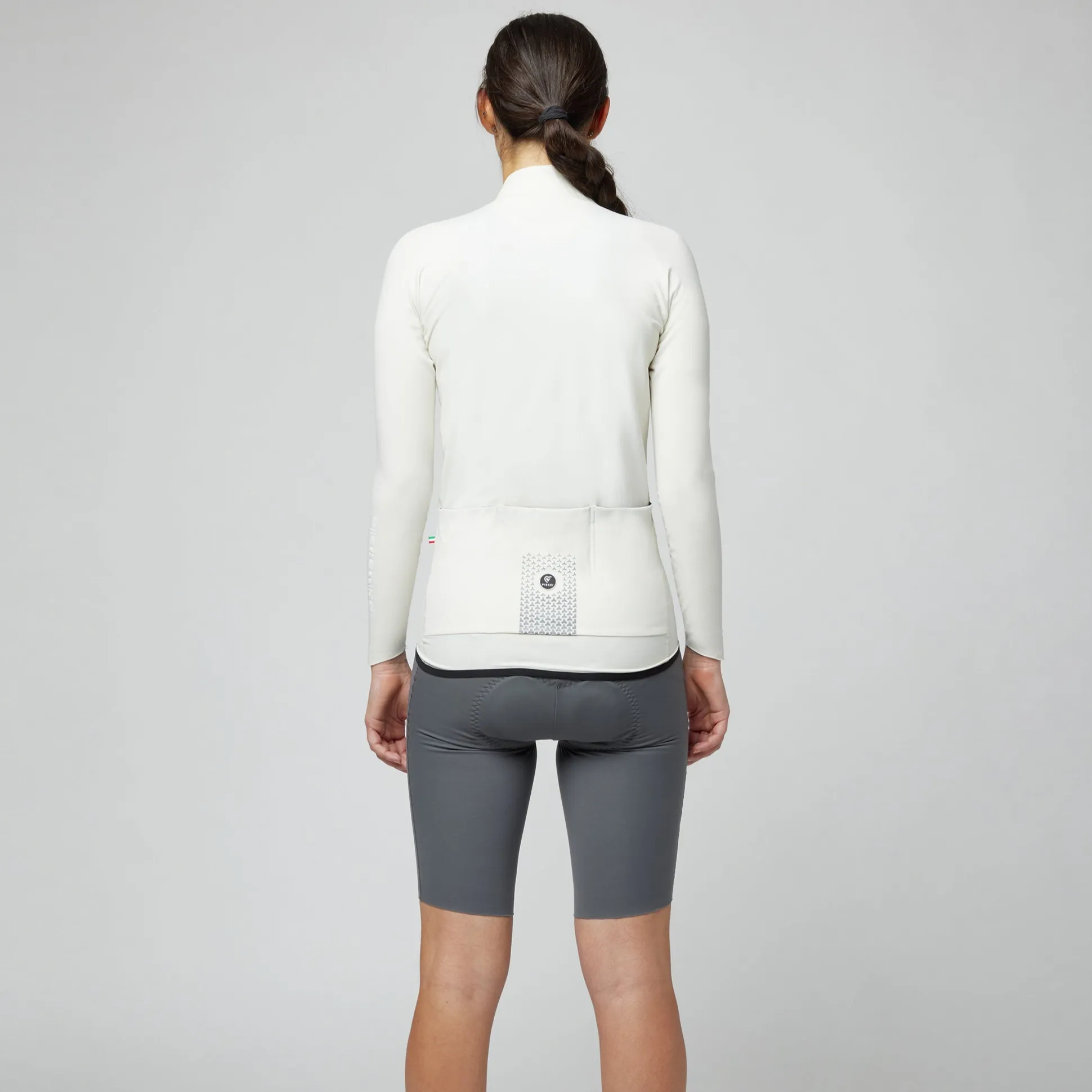 Maglia maniche lunghe donna Pissei Primapelle - Bianco
