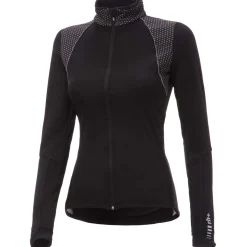 Maglia maniche lunghe donna RH+ Flap - Nero reflex