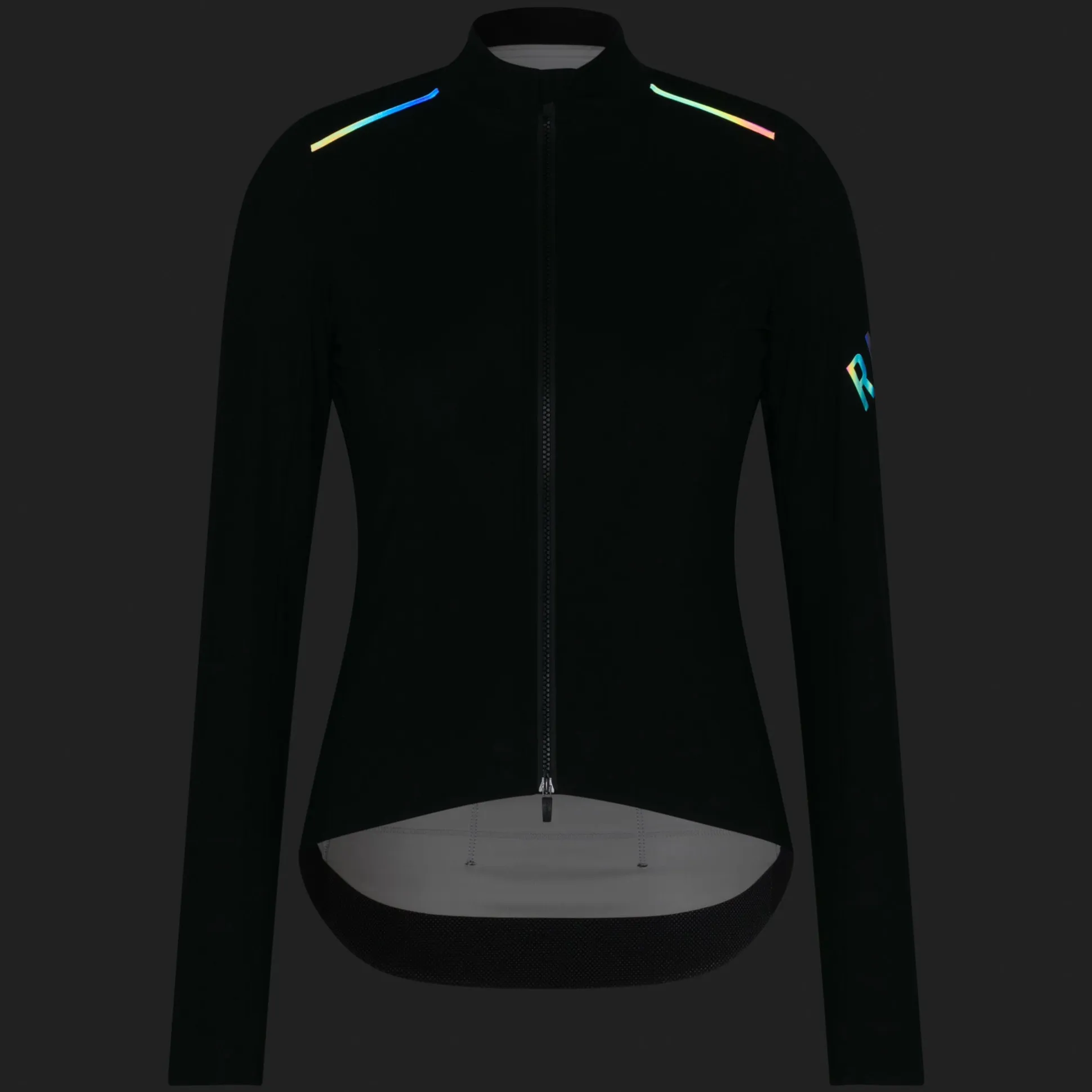Maglia maniche lunghe donna Rapha Pro Team Shadow - Nero