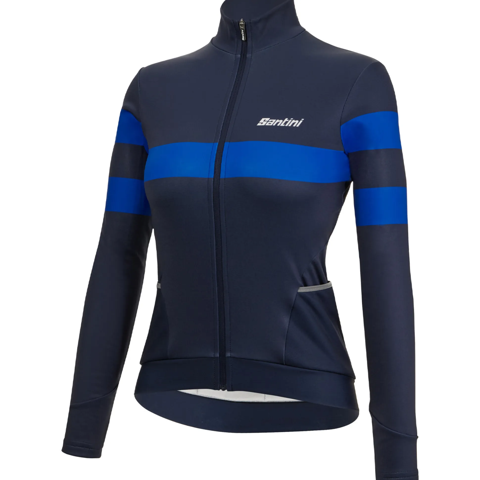 Maglia maniche lunghe donna Santini Coral Bengal - Blu