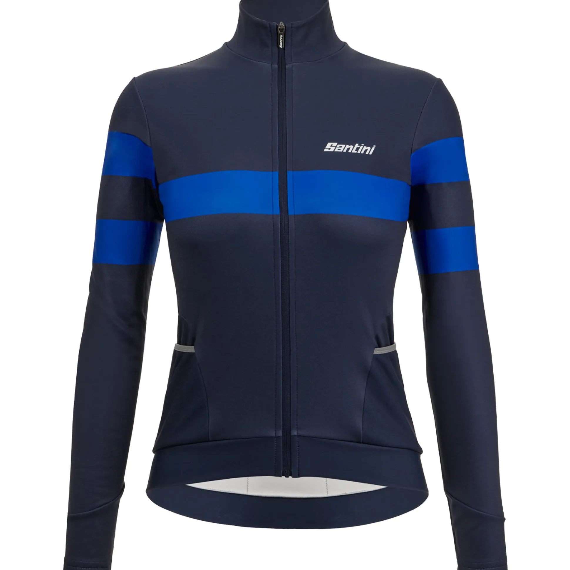 Maglia maniche lunghe donna Santini Coral Bengal - Blu