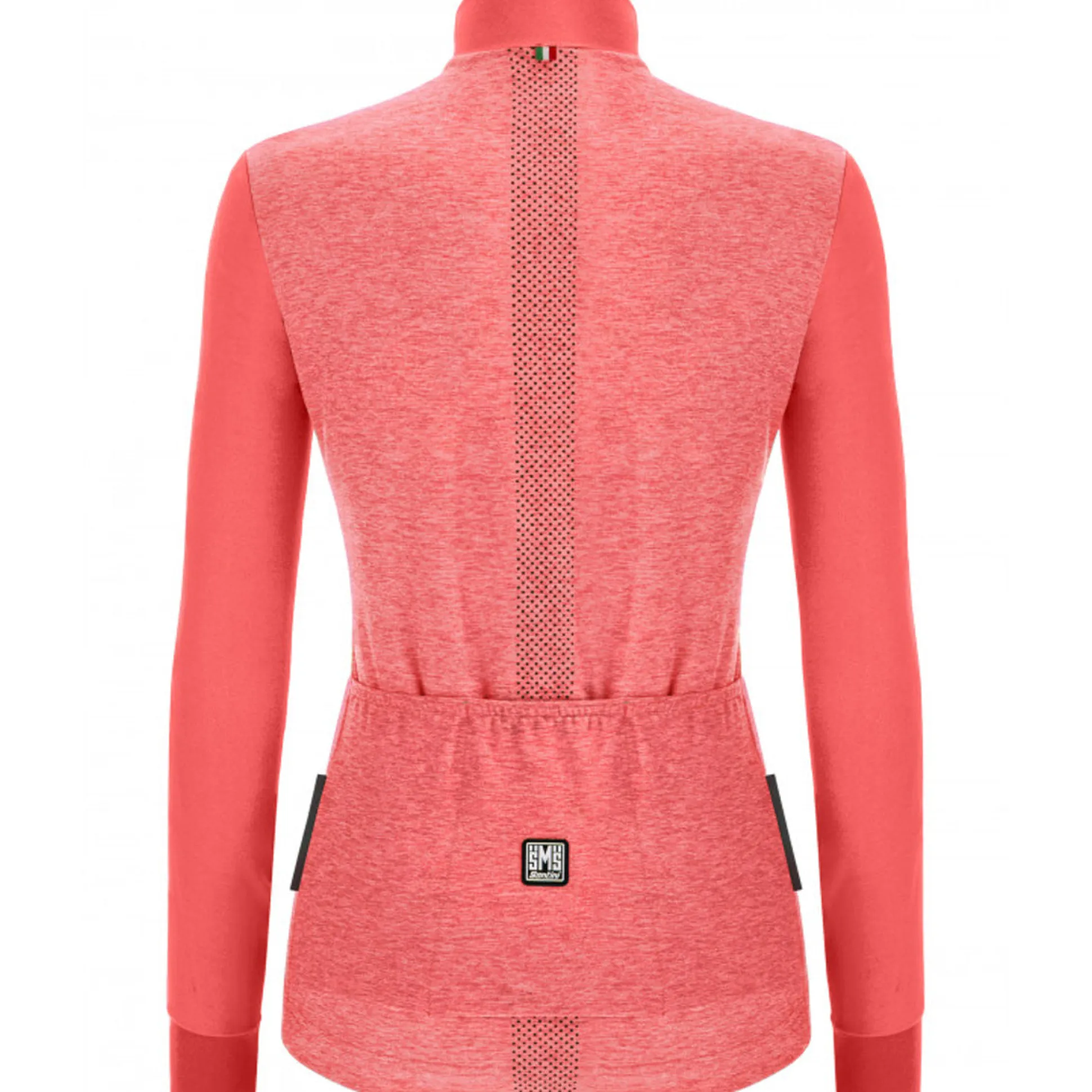 Maglia maniche lunghe donna Santini Colore Puro - Rosa