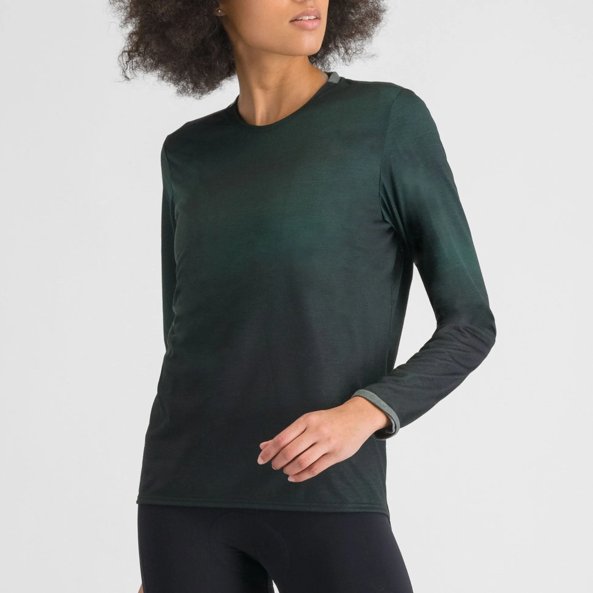 Maglia maniche lunghe donna Sportful Flow Giara - Verde