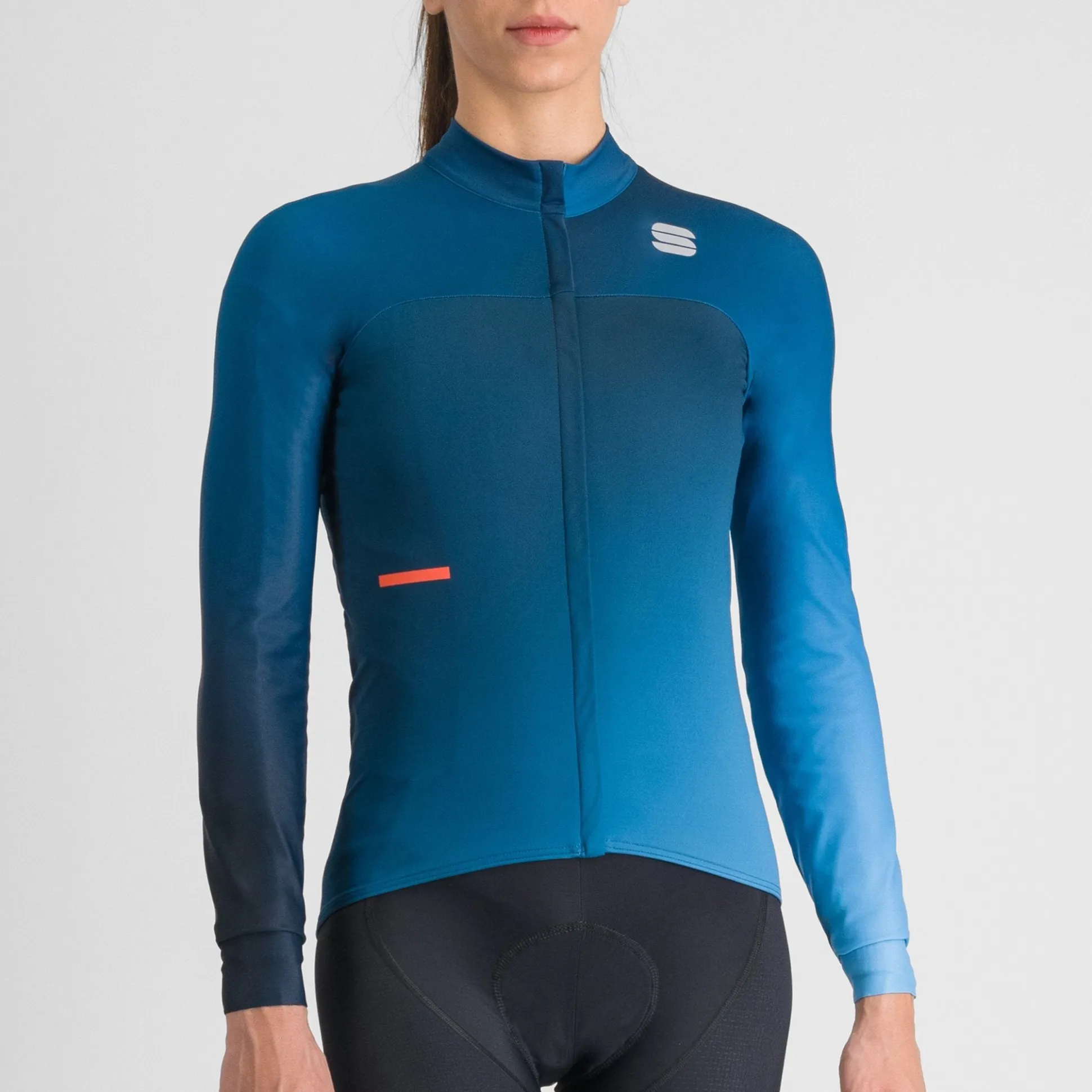 Maglia maniche lunghe donna Sportful Bodyfit Pro - Blu chiaro