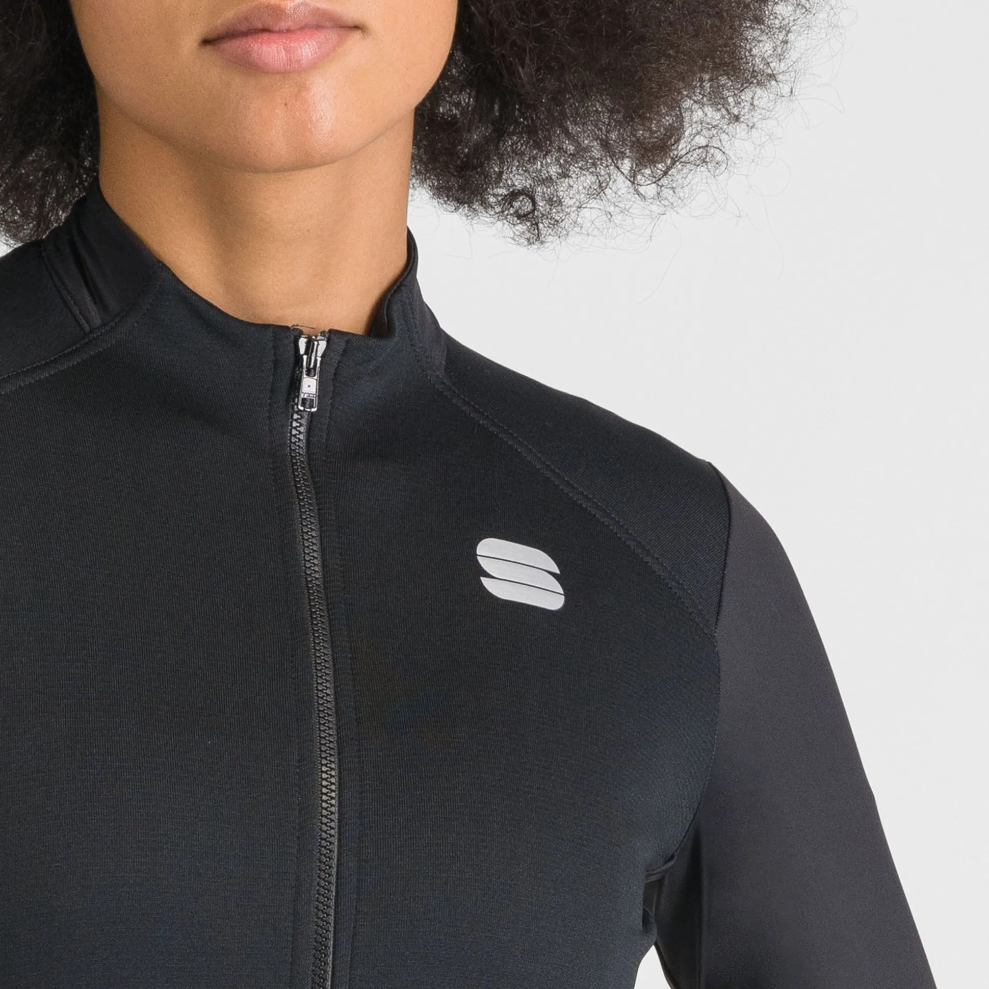 Maglia maniche lunghe donna Sportful Srk - Nero