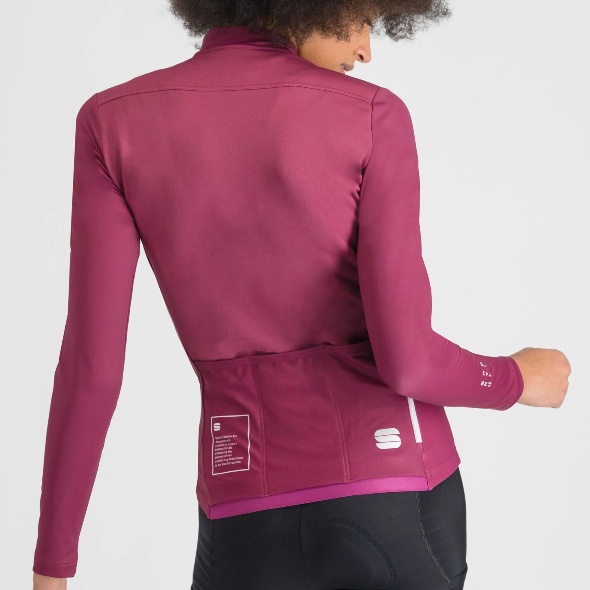 Maglia maniche lunghe donna Sportful Srk - Rosa