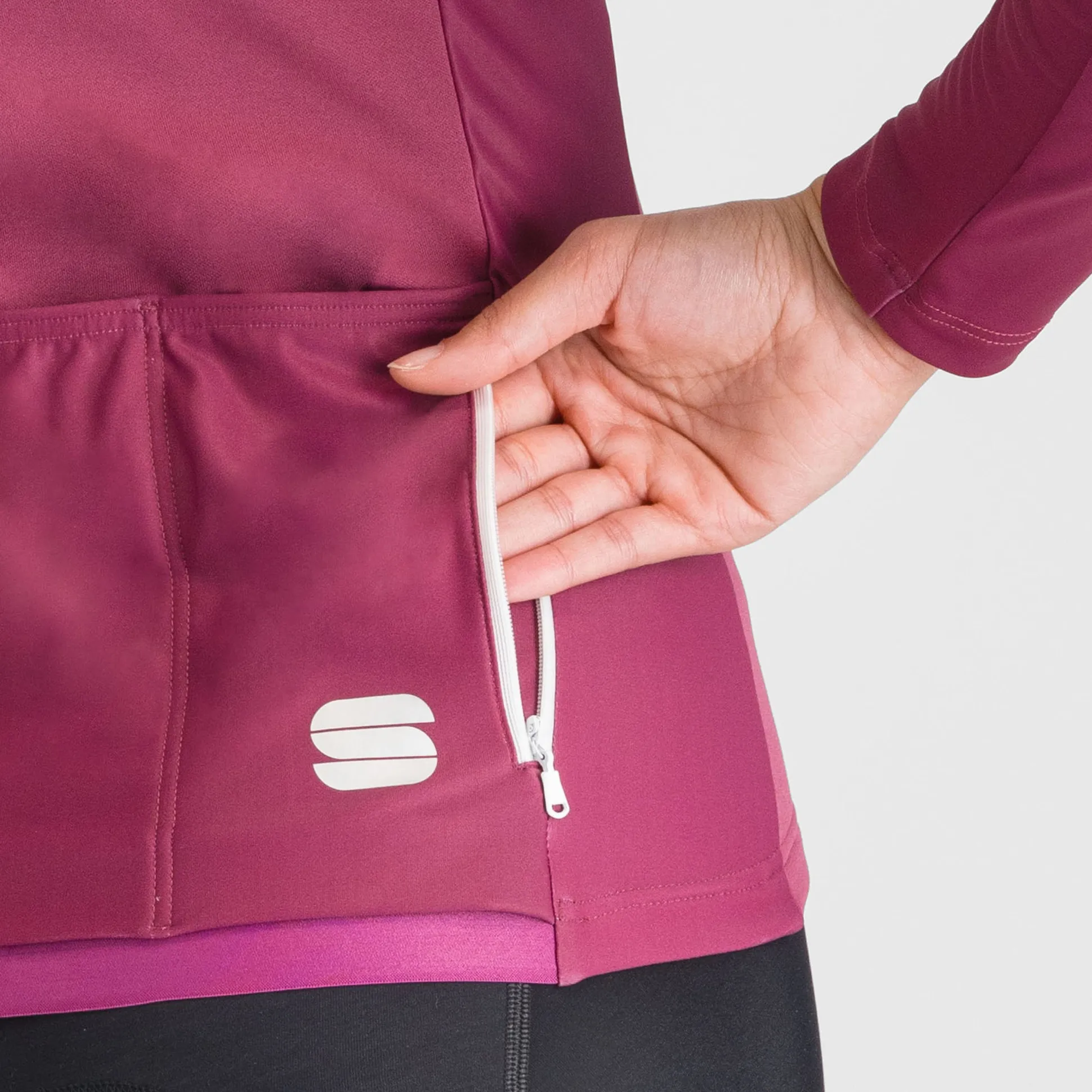 Maglia maniche lunghe donna Sportful Srk - Rosa