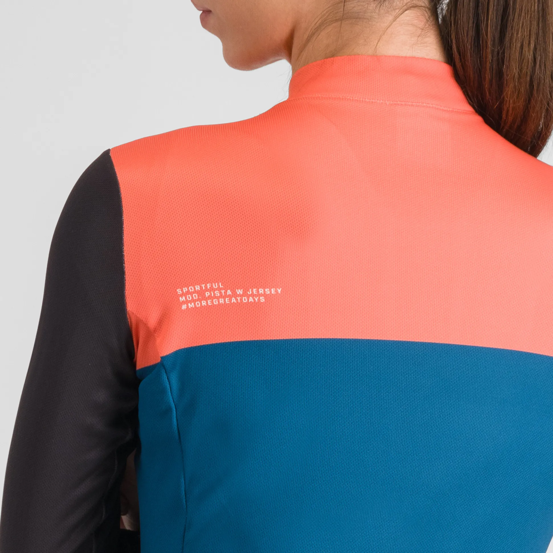 Maglia maniche lunghe donna Sportful Pista - Blu