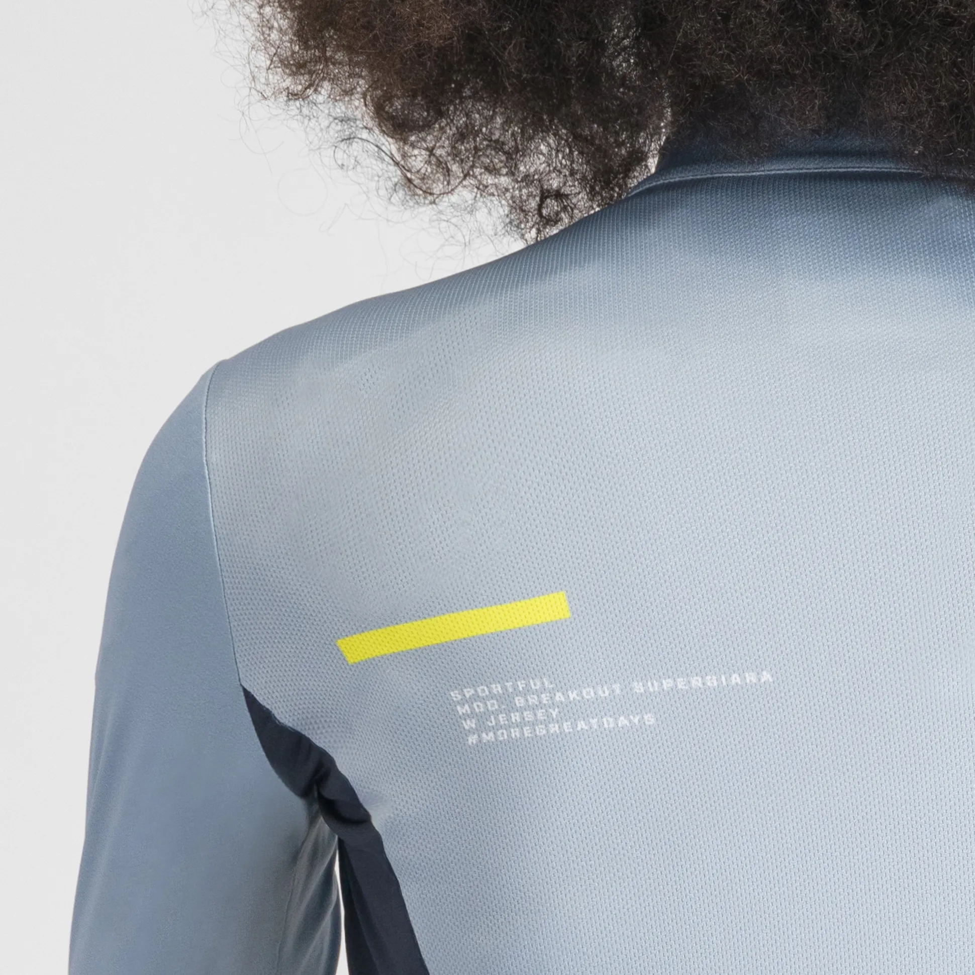 Maglia maniche lunghe donna Sportful Breakout Supergiara - Azzurro