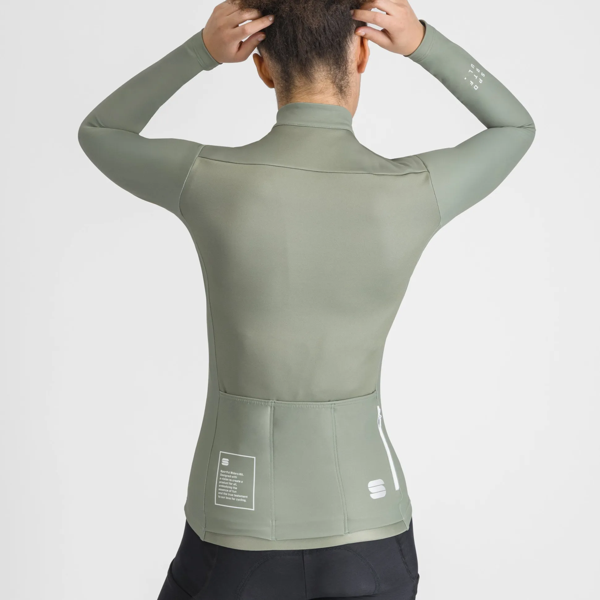 Maglia maniche lunghe donna Sportful Srk - Verde