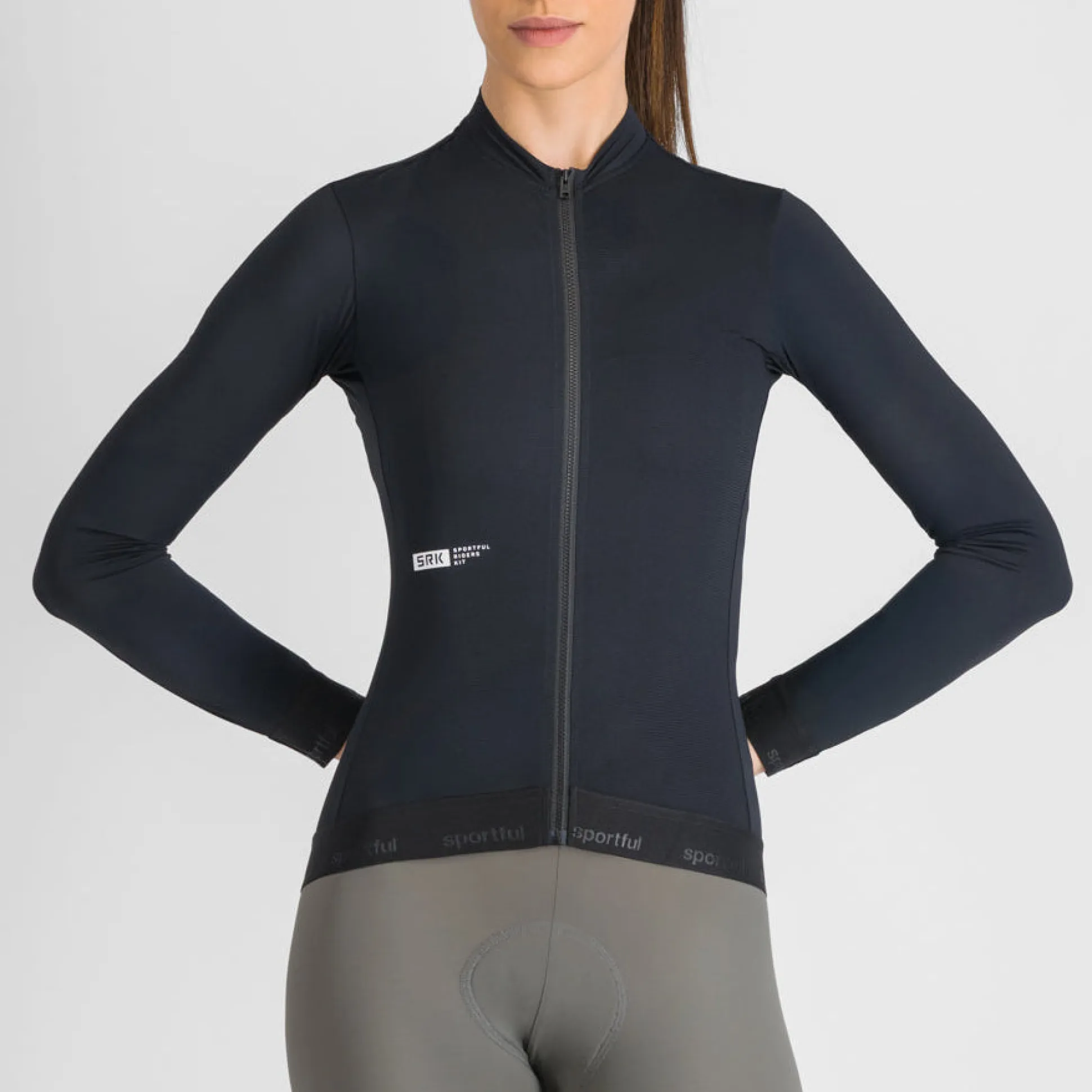 Maglia maniche lunghe donna Sportful Srk - Nero