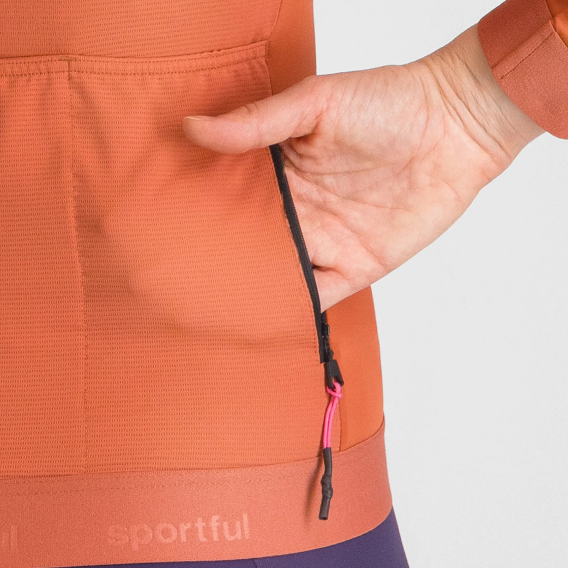 Maglia maniche lunghe donna Sportful Srk - Arancio