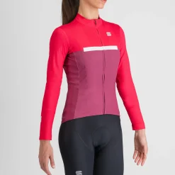 Maglia maniche lunghe donna Sportful Pista - Rosa