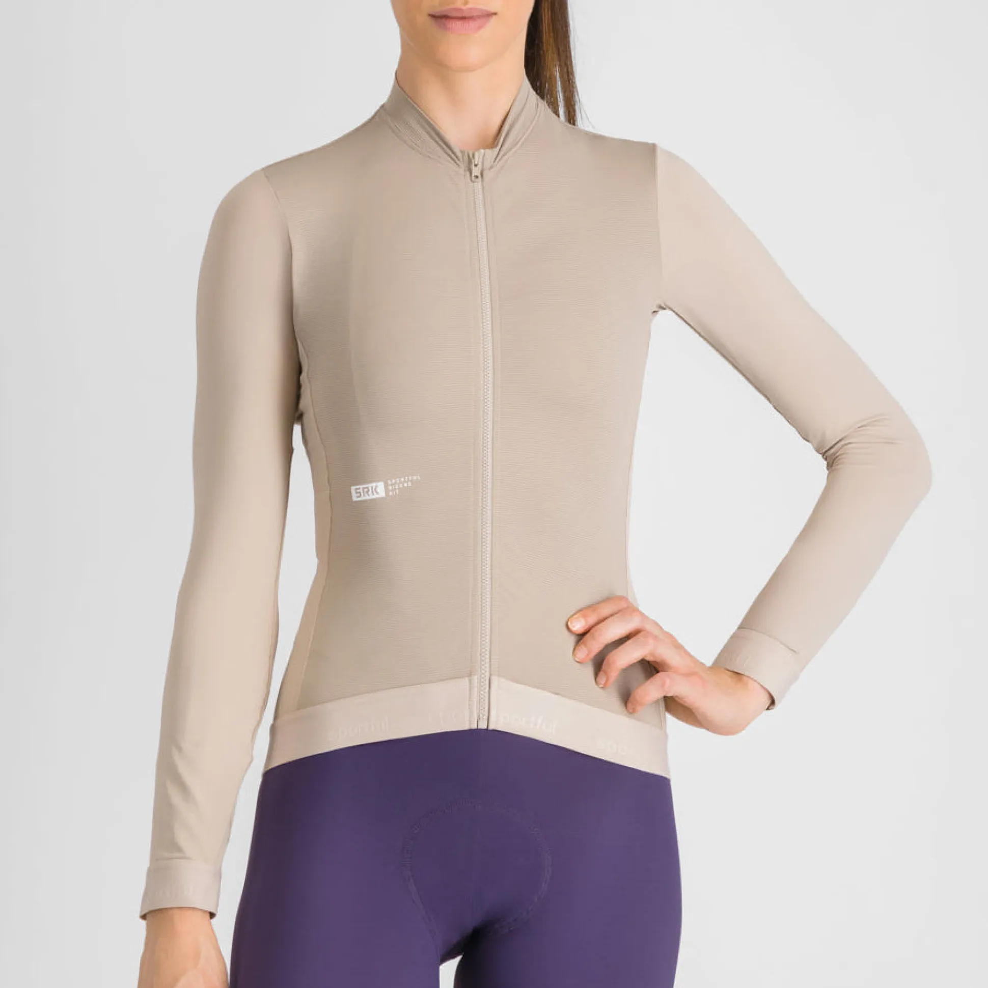 Maglia maniche lunghe donna Sportful Srk - Beige