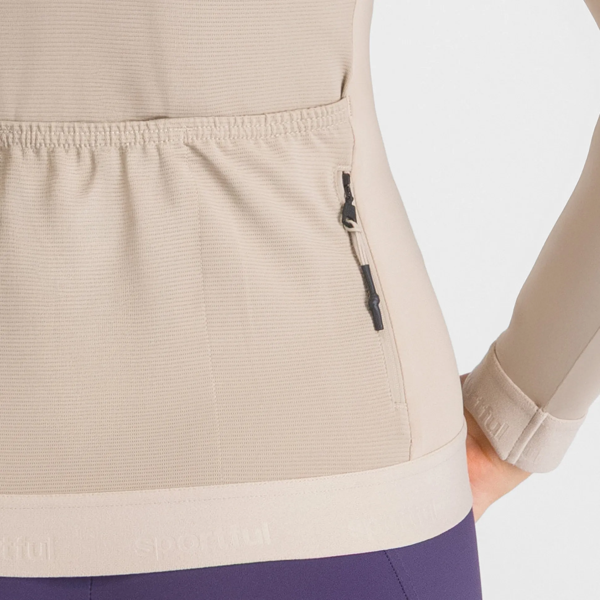 Maglia maniche lunghe donna Sportful Srk - Beige
