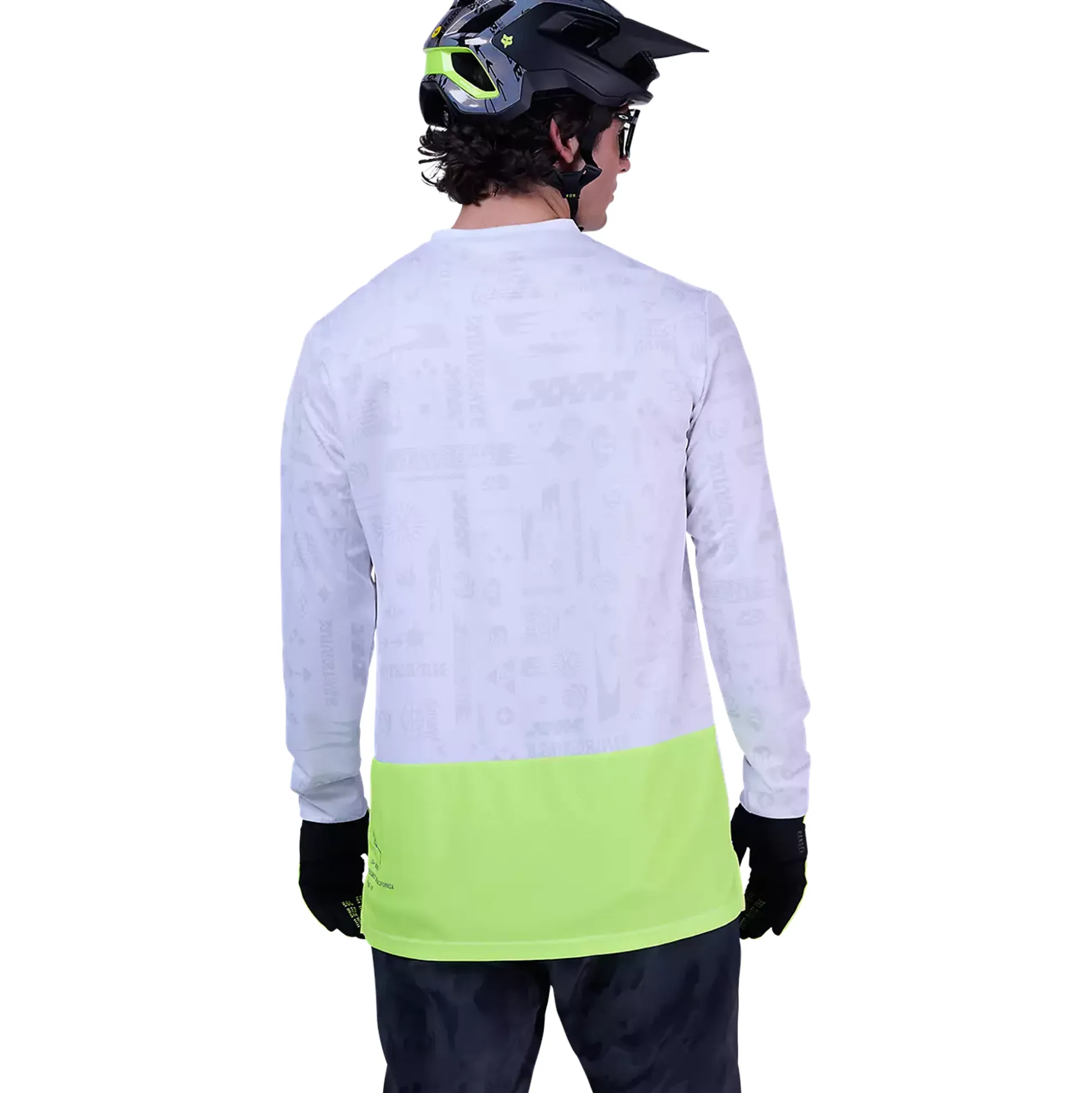 Maglia maniche lunghe Fox Defend Ranger Lunar - Bianco