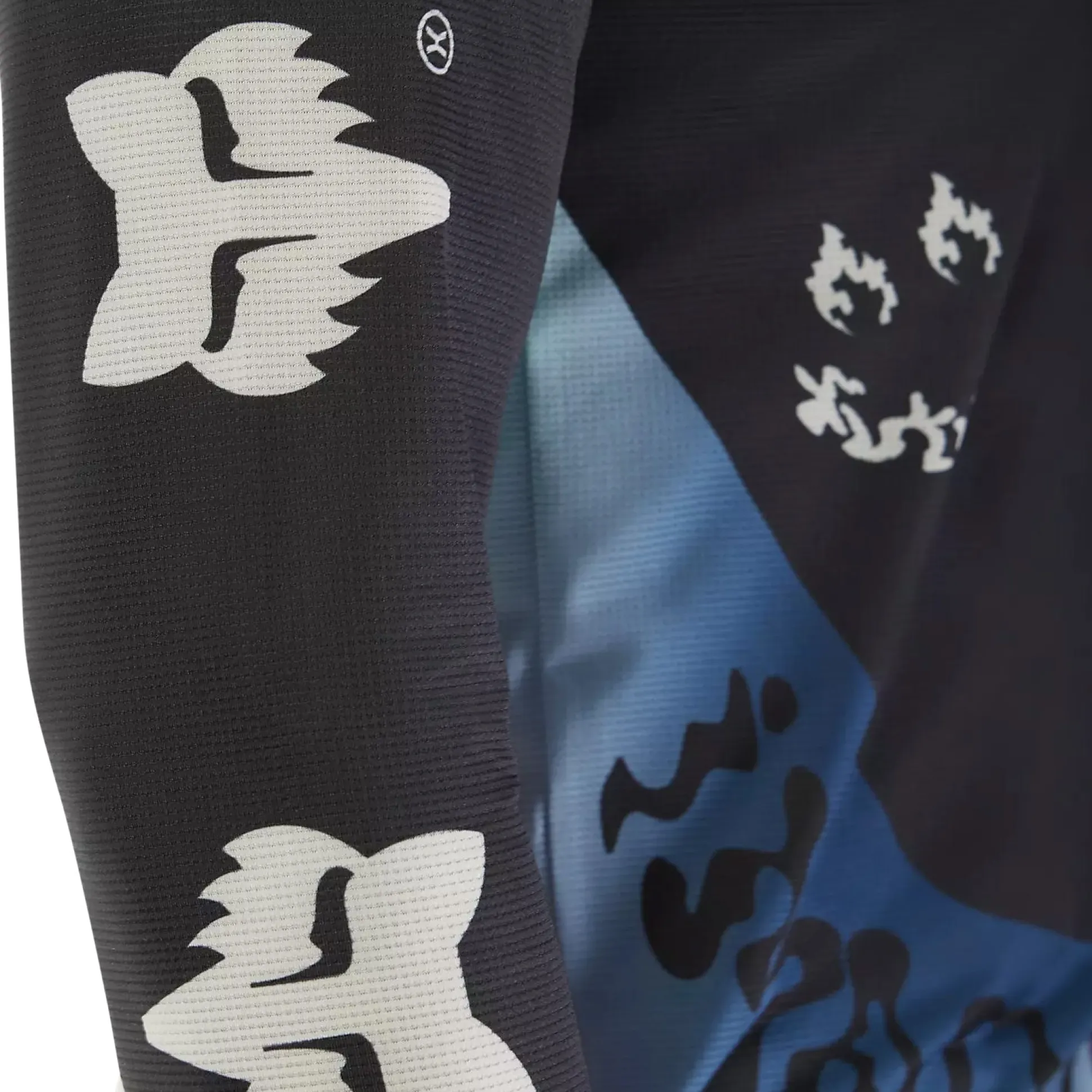 Maglia maniche lunghe Fox Flexair Hello Future - Nero