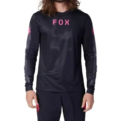 Maglia maniche lunghe Fox Ranger Taunt - Nero