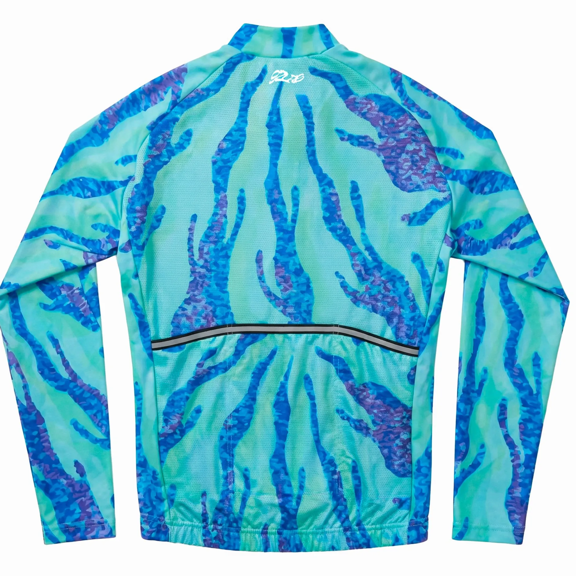 Maglia maniche lunghe 92Lab Factory Flame - Azzurro