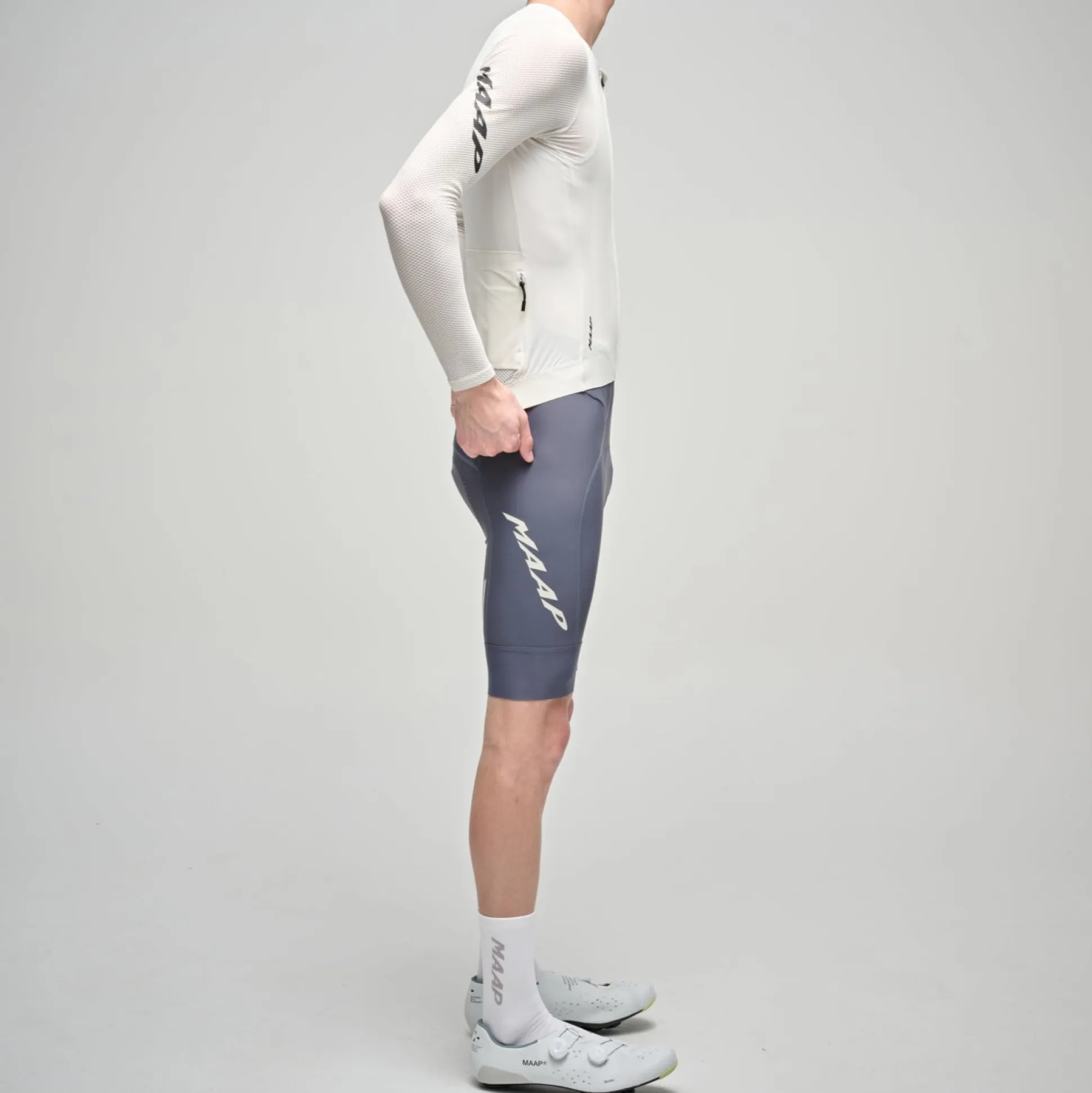 Maglia maniche lunghe Maap Emerge - Bianco