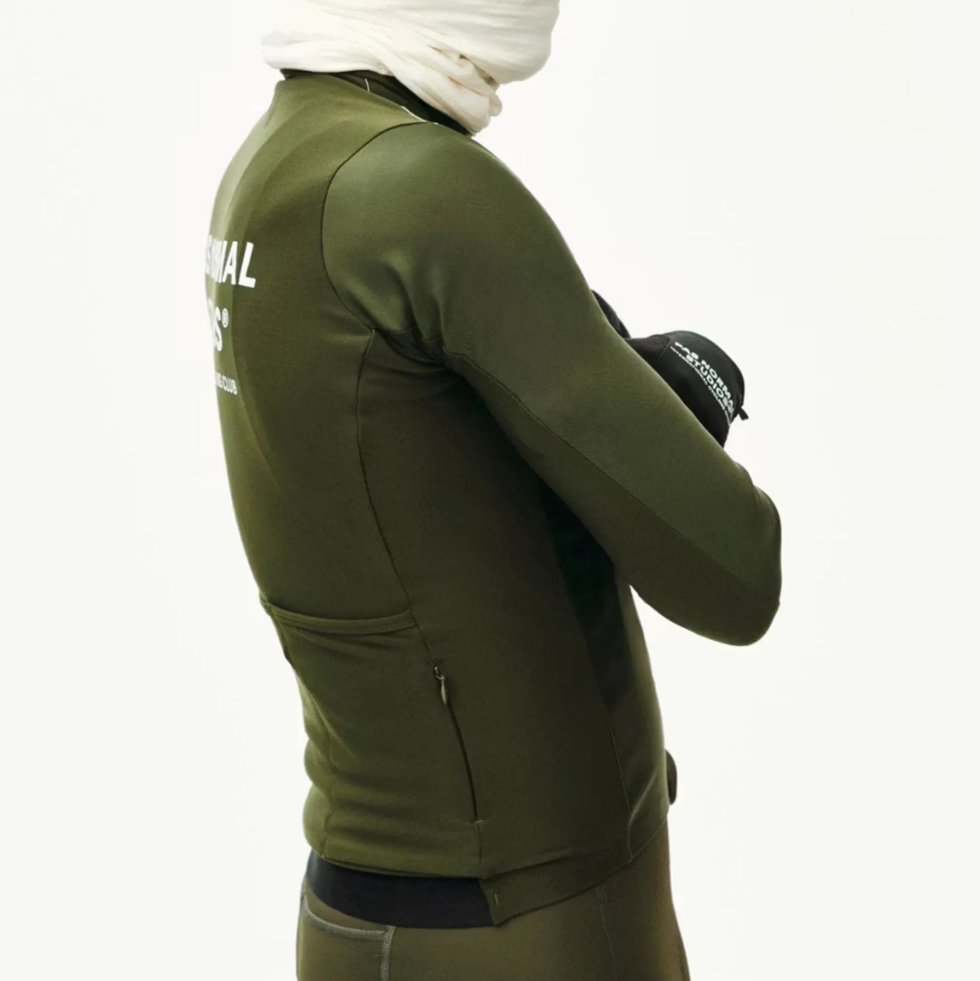 Maglia maniche lunghe Pas Normal Studios Mechanism Thermal - Verde scuro