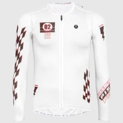Maglia maniche lunghe Pissei Thunder - Bianco
