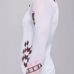 Maglia maniche lunghe Pissei Thunder - Bianco