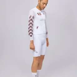 Maglia maniche lunghe Pissei Thunder - Bianco