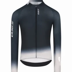 Maglia maniche lunghe Q36.5 Gregarius Hybrid Light Collar Fade - Nero