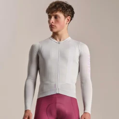Maglia maniche lunghe Rapha Pro Team Lightweight 3 - Grigio chiaro