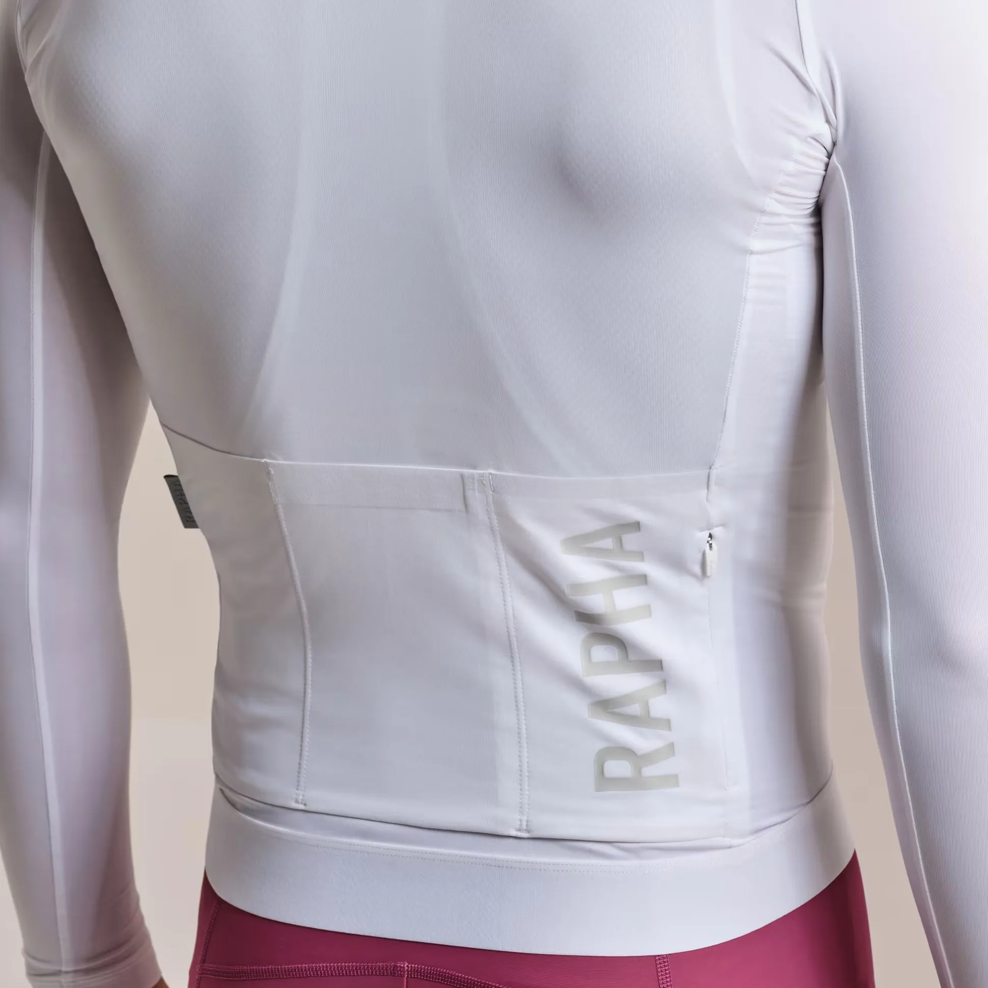 Maglia maniche lunghe Rapha Pro Team Lightweight 3 - Bianco